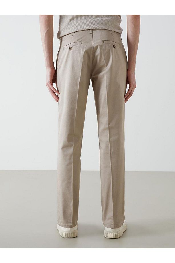 LCWAIKIKI Basic Standart Kalıp Erkek Chino Pantolon - 4