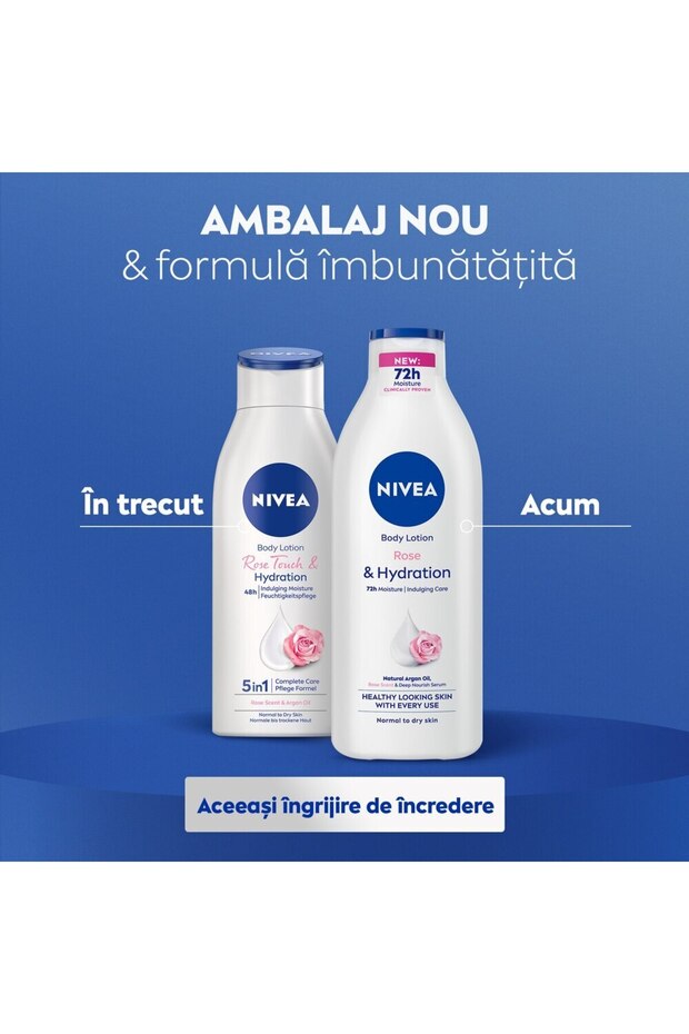 Lotiune de corp Nivea Rose & Hydration - 7
