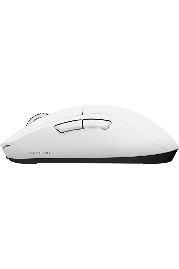 Zenith Pro 4K BT+Wired+2.4G PAW3395 Nordic 52833 MCU Gaming Oyuncu Mouse Beyaz - 3
