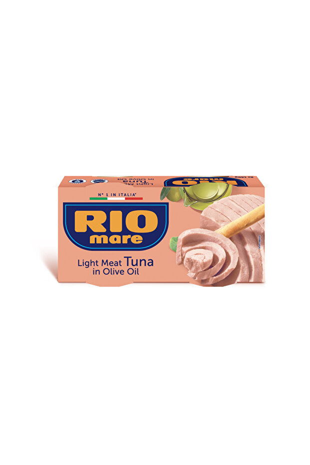 RIO LIGHT MEAT TUNA OLIVE OIL 160GM 2 PCS