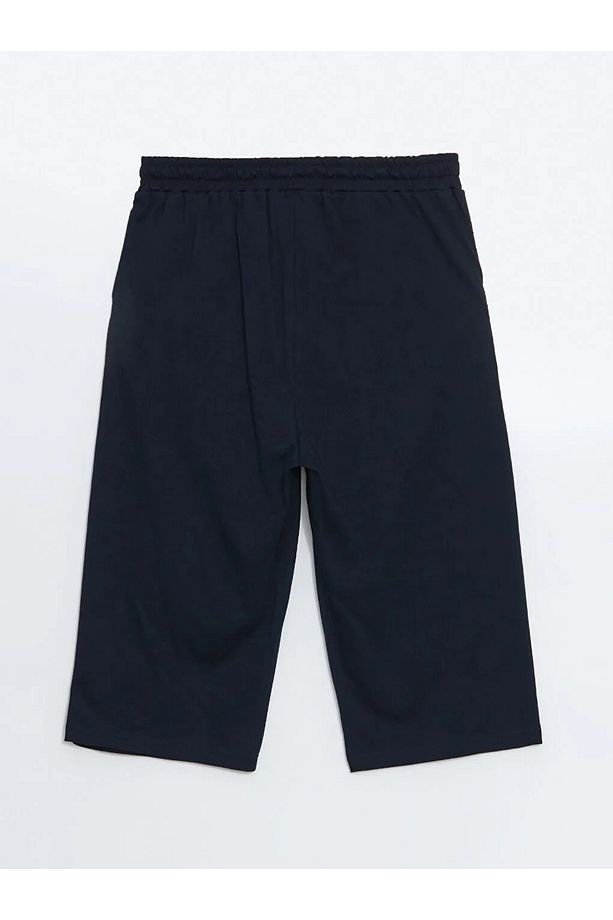 Standart Kalıp Erkek Pijama Alt Şort - 5