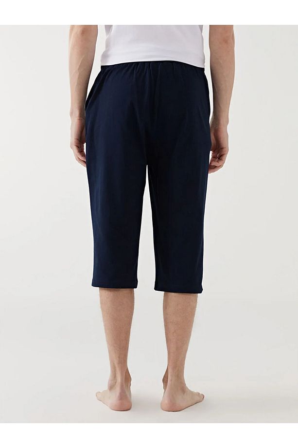 Standart Kalıp Erkek Pijama Alt Şort - 4