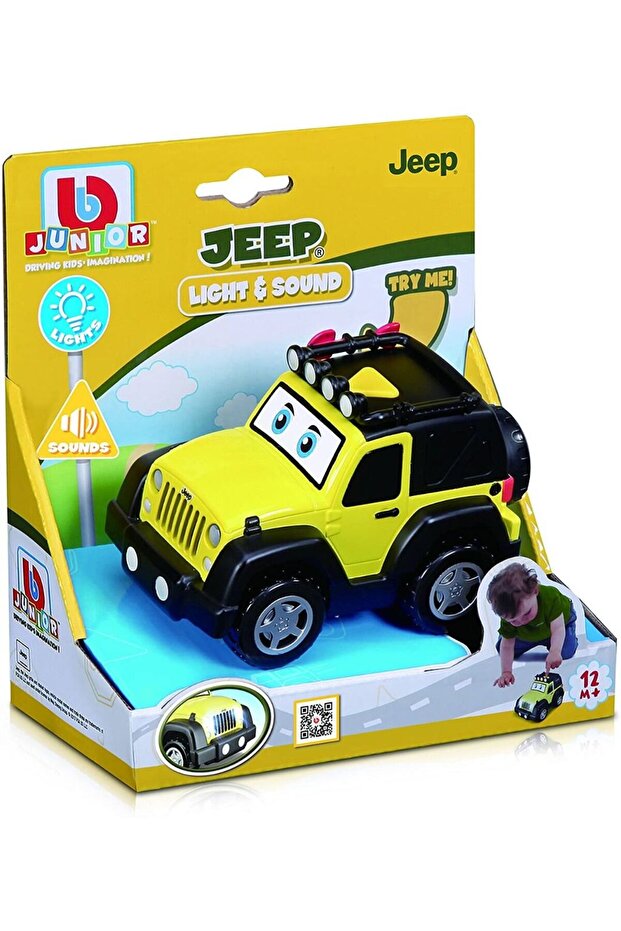 BBJunior Light And Sound Jeep Wrangler 16-81201