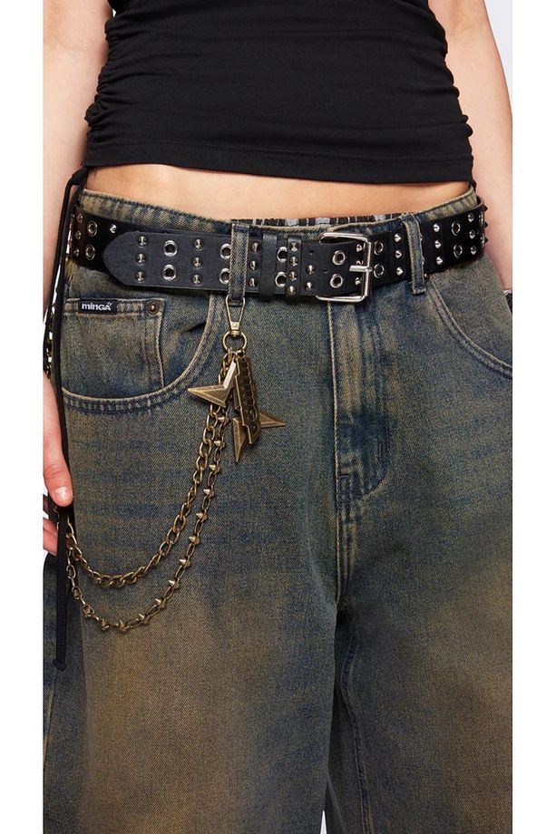 Y2K Trend Baggy JEAN ŞORT BERMUDA - 3