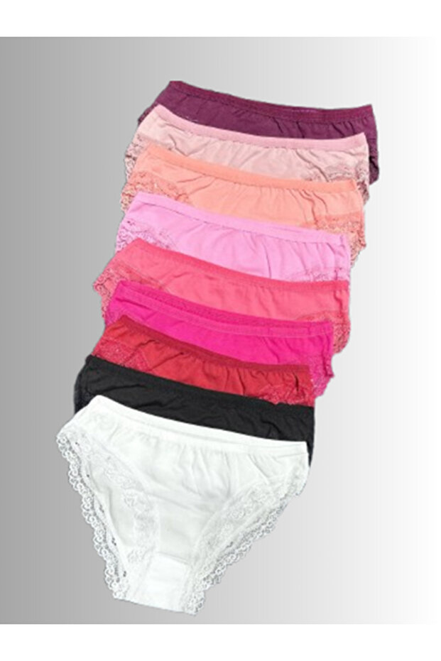 Ruházat Csipke Bikini Slip 7db Bugyi - 3
