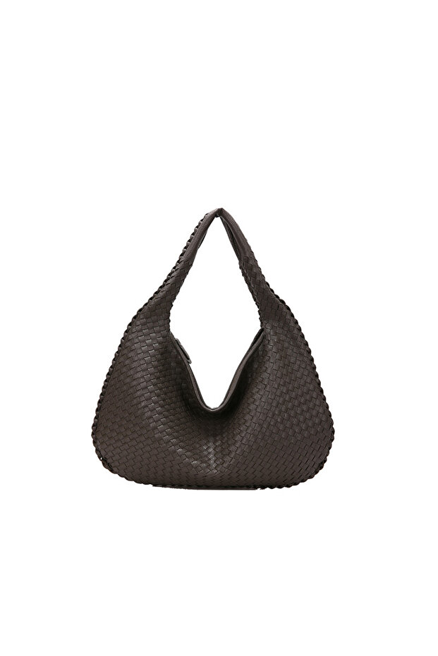 Handwoven Shoulder Bag Women's High-End Women's Bag Large Capacity Underarm Bag