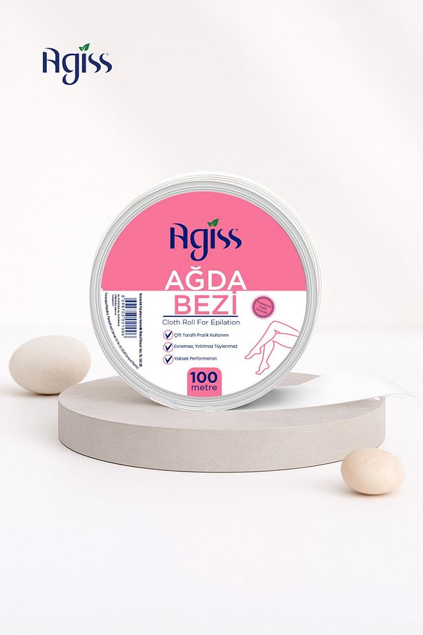 100 Metre Ağda Bezi ve 100'lü Ağda Spatulası Seti - 7