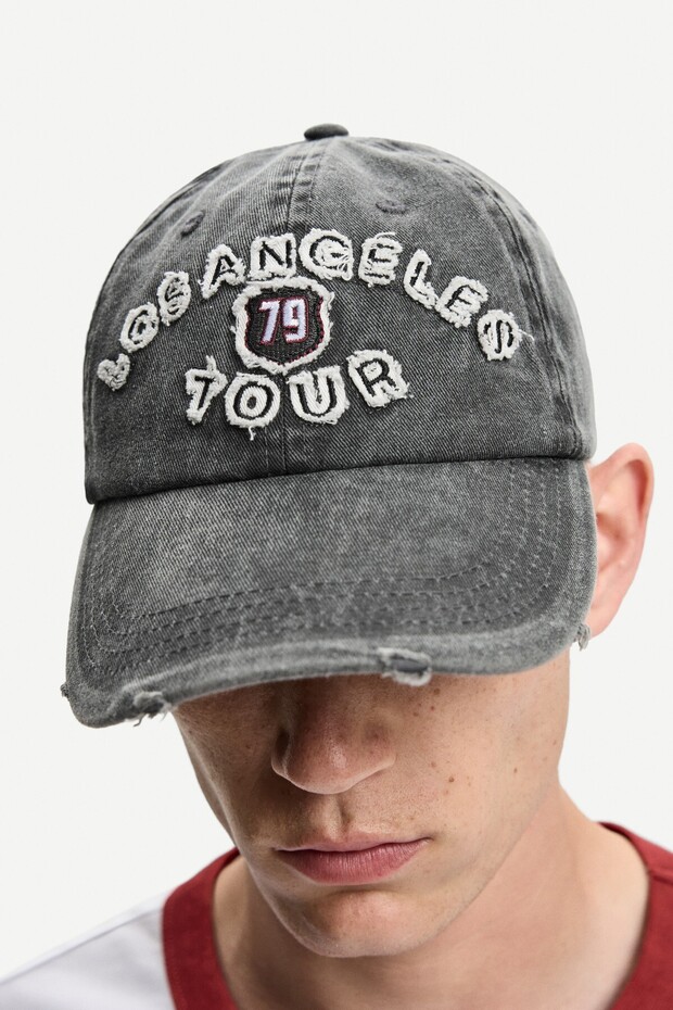 İşlemeli şapka - 1