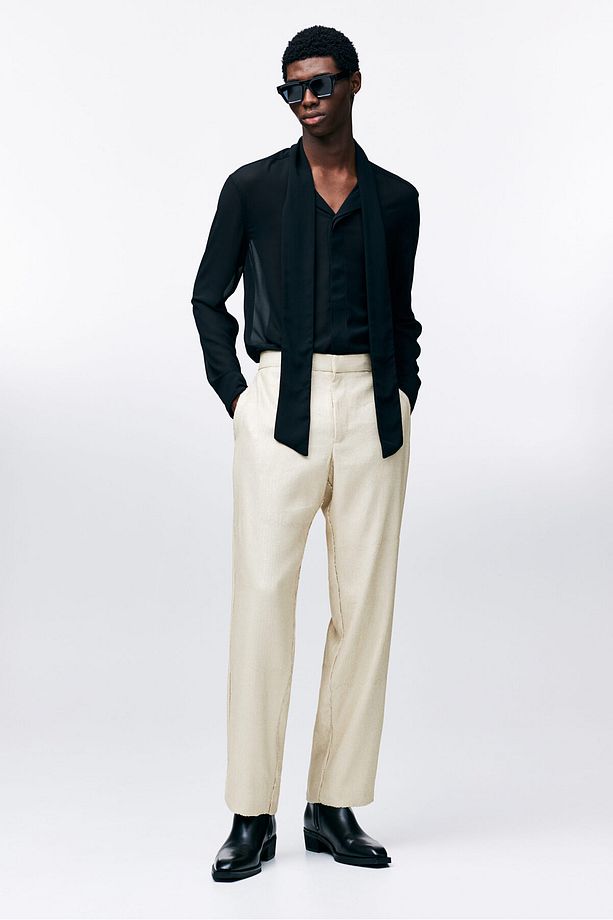 Pullu Pantolon Relaxed Fit - 2