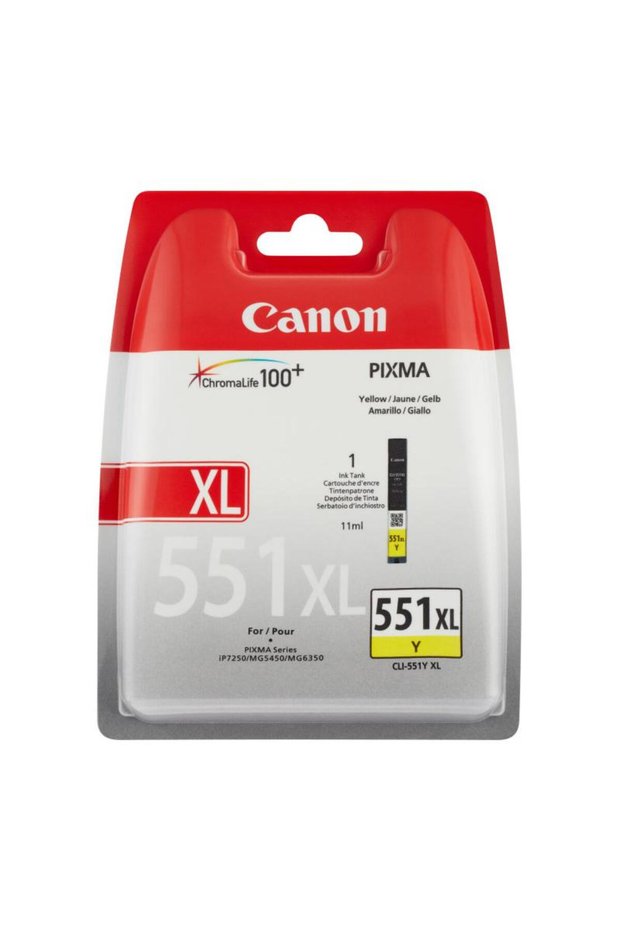 Cartus CLI-551XL, Galben