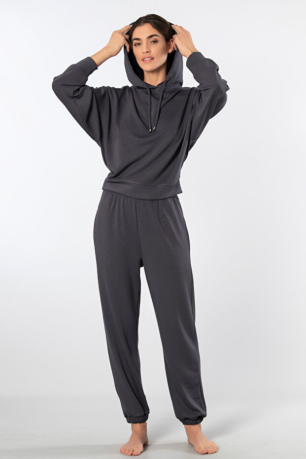 3609 Women's Hooded Jogger Tracksuit Set