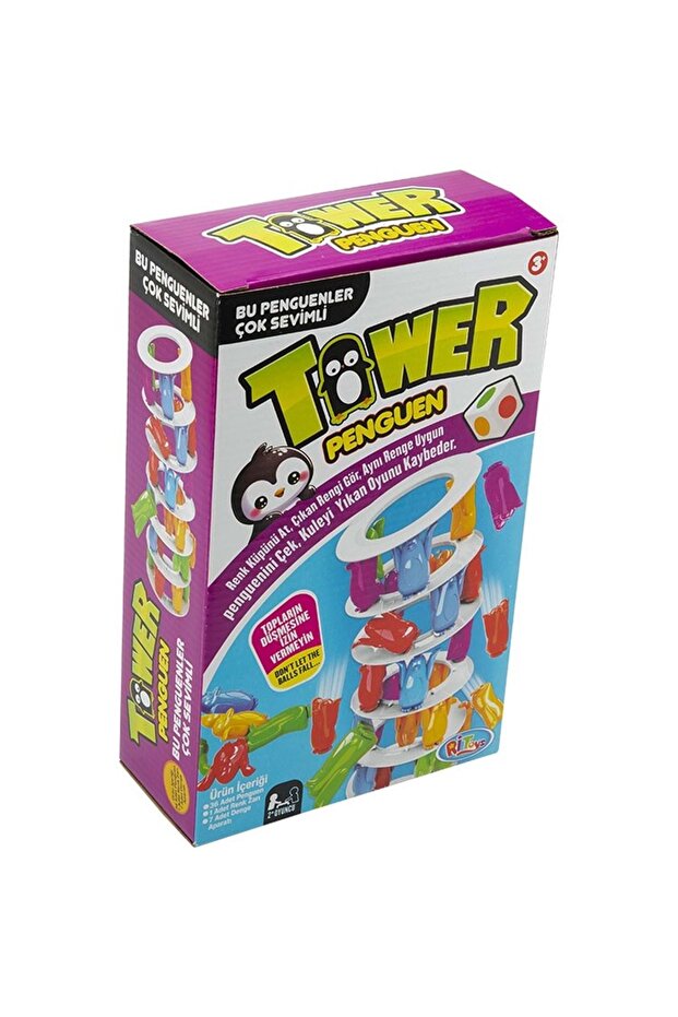 Tower Penguen Denge Oyunu
