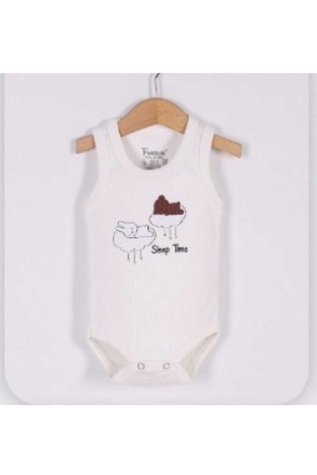 Cotton Crew Neck Baby Snap Body Undershirt Bodysuit Colorful
