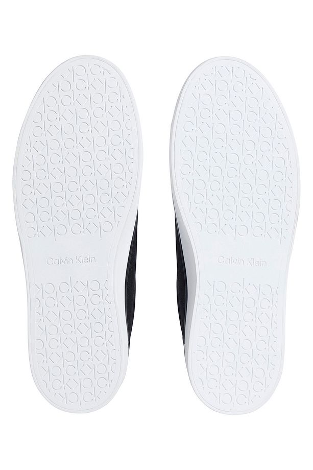 Kadın Platform Taban Bağcıklı Model CK İşlemeli Siyah Sneaker HW0HW02412-BEH - 5
