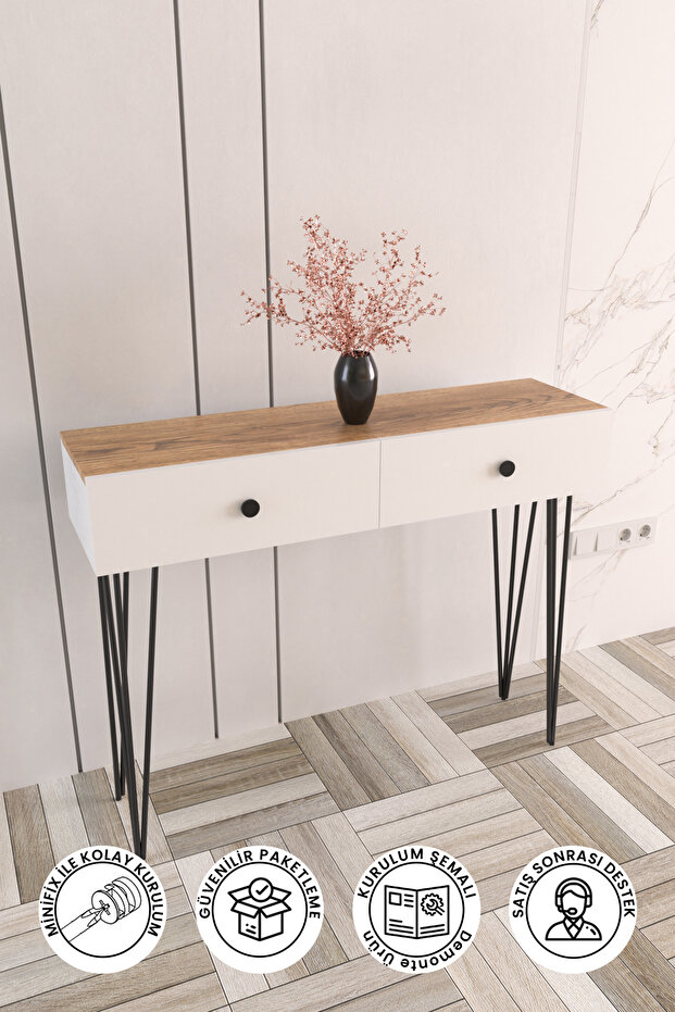 110*29 Cm White Dresuar - 1