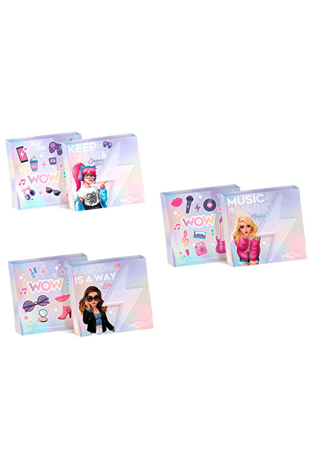 دفتر ملاحظات لاصق متنوع - قطعة واحدة - 1