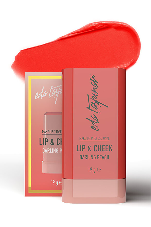Lip & Cheek Cream Blush Stick Darling Peach – Peach Tone & Natural Glow