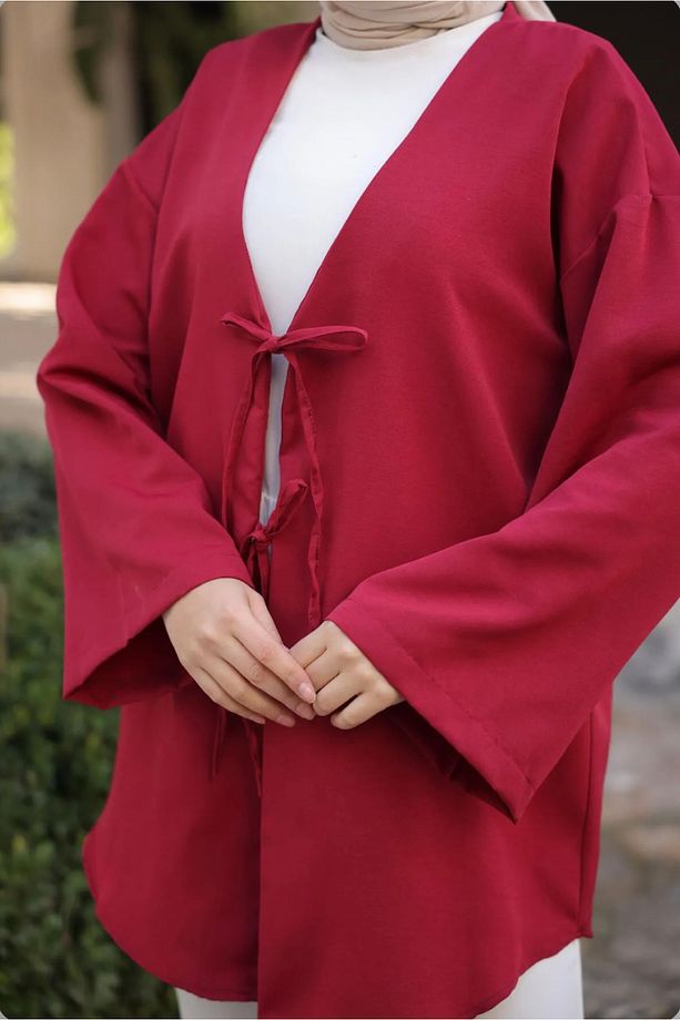 Kimono Tunik Önü Bağlamalı - 5
