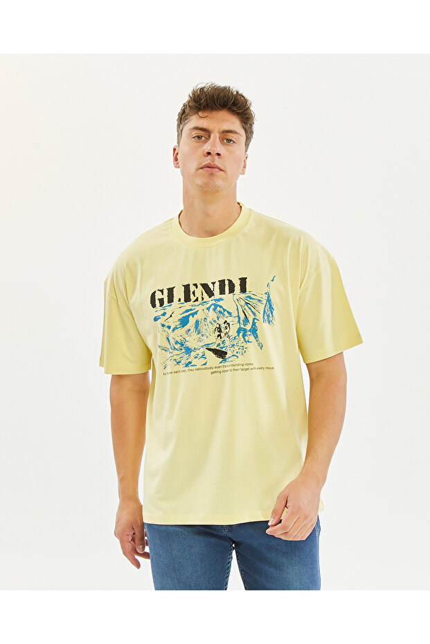 Oversize Wide Fit Crew Neck Short Sleeve T-Shirt