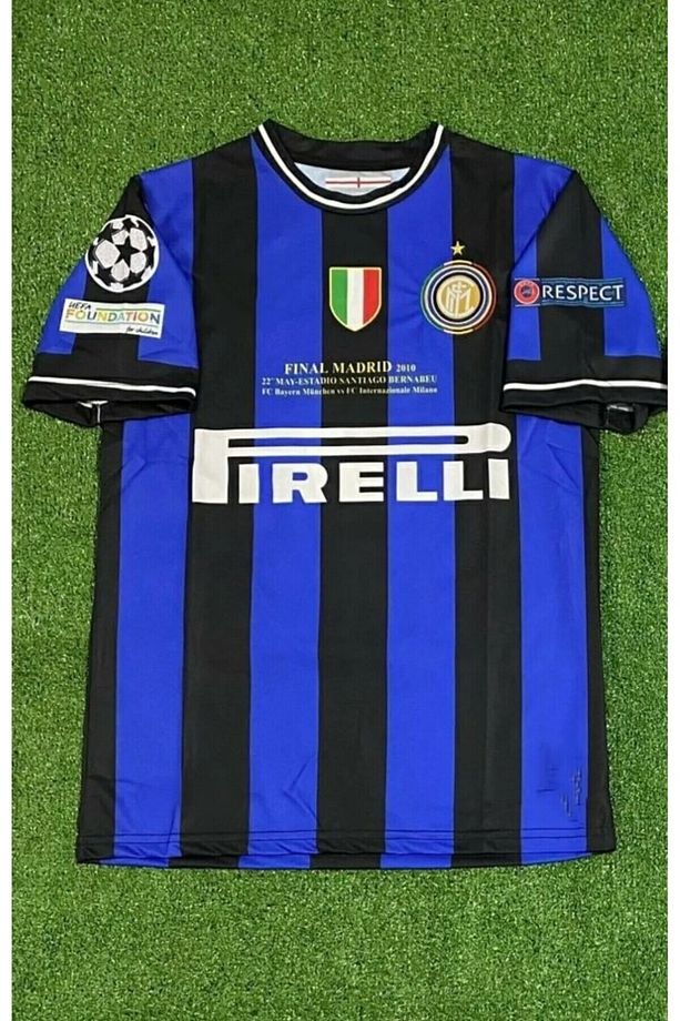 Inter 2010 Madrid Şampiyonlar Ligi Finali Ricardo Quaresma Nostalji Forması(ÇUBUKLU) Sm11as - 2
