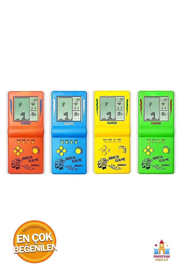 El Atarisi Tetris Oyuncakları Nostaljik Tetrisli Mix Renkler - 3