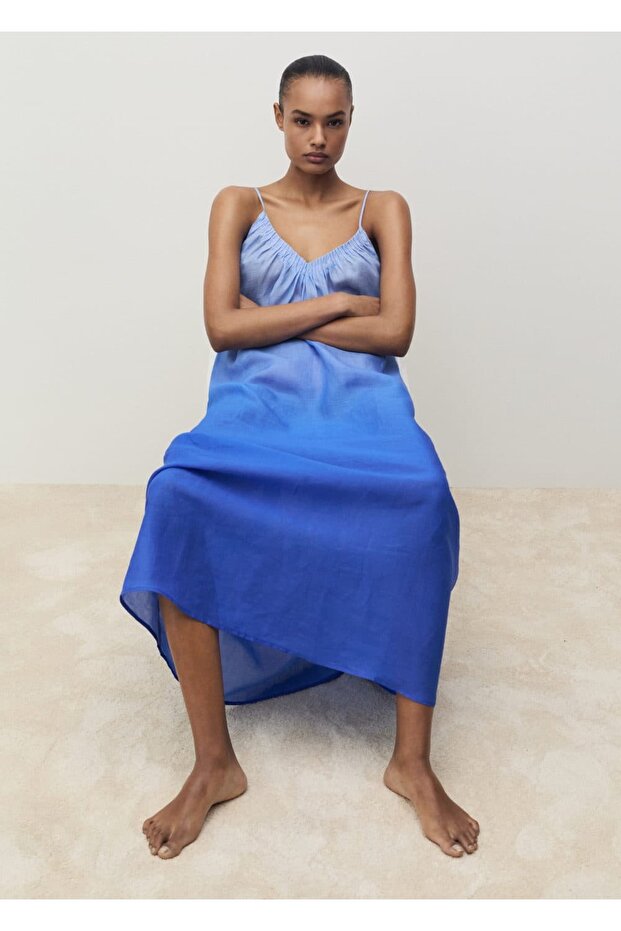 Degrade görünümlü rami gecelik - 6