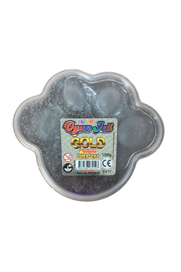 6 Farklı Renk Patili Kutuda Hazır Slime-Hazır Slaym Oyun Hamuru 6x150 gr Toplam 900 gr. - 5