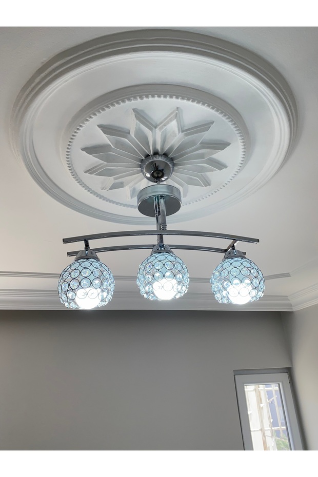 CAMLI AMÜLLÜ AVİZA - 1