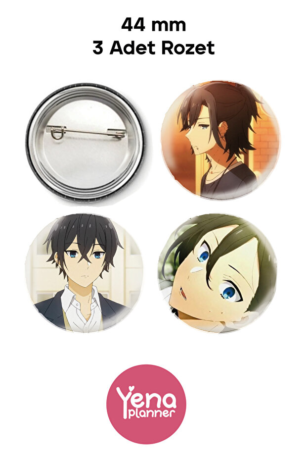 Horimiya Bag Ornament / Badge Set / Opener Keychain
