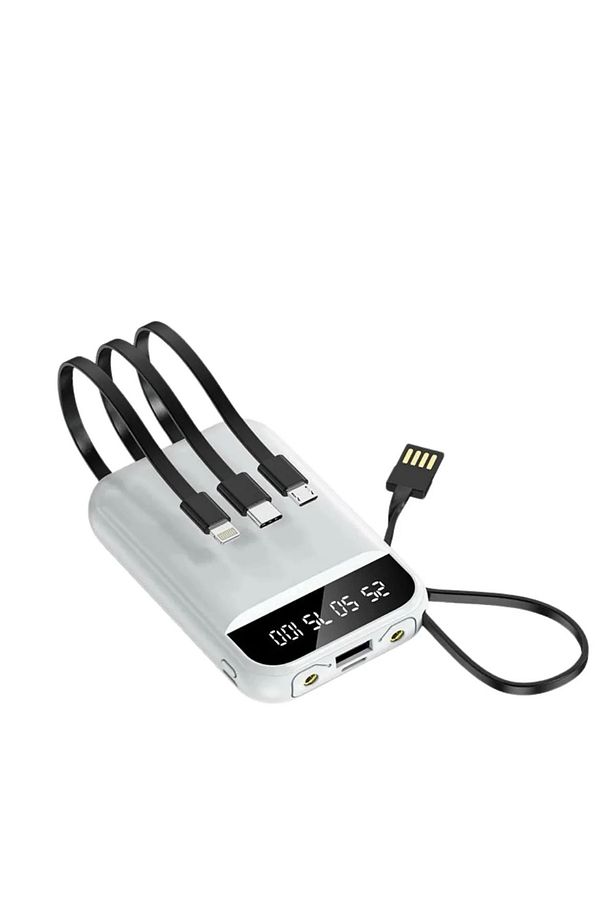 PW-97 2.4A, LCD’li 1xUSB-A Dahili Mikro Type-C, Lightning - 4