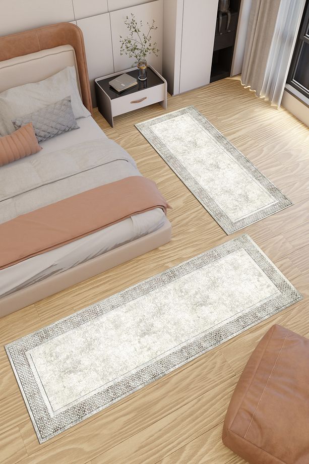 Dijital Baskı Makinede Yıkanabilir Kaymaz Taban Salon Halısı Yatak Odası Halısı & Yolluk Modelleri - 4