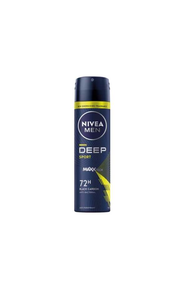 Men Deep Sport Deodorant Spray, With Maxxtech Formula And 72 Hour Action, 150 ml - 1