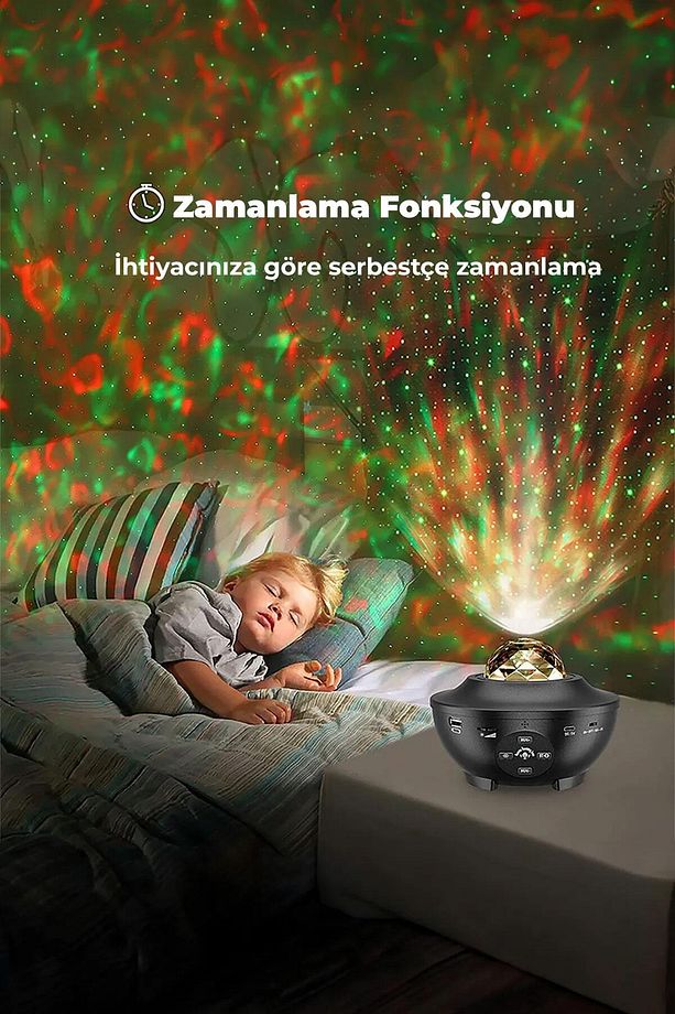 🌌galaxy Bluetoothlu Gece Lambasi - 2