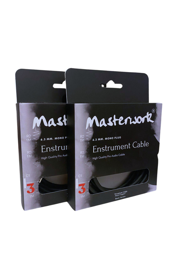 Enstrüman Mono Gitar Kablosu 3 Metre %100 Bakır El Yapımı - 4
