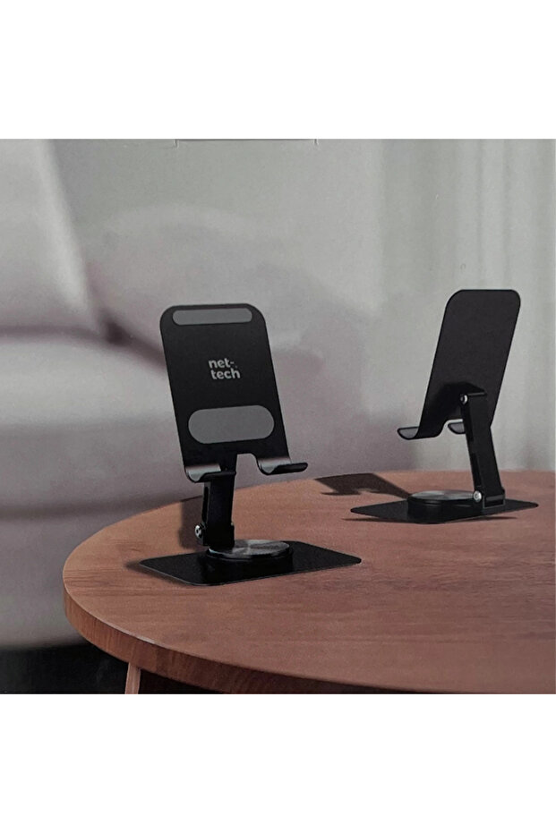 NT-010 Metal Telefon Stand (Siyah) - 2