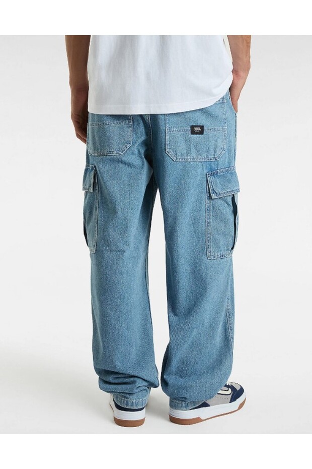 Service Cargo Loose Denim Pant - 2