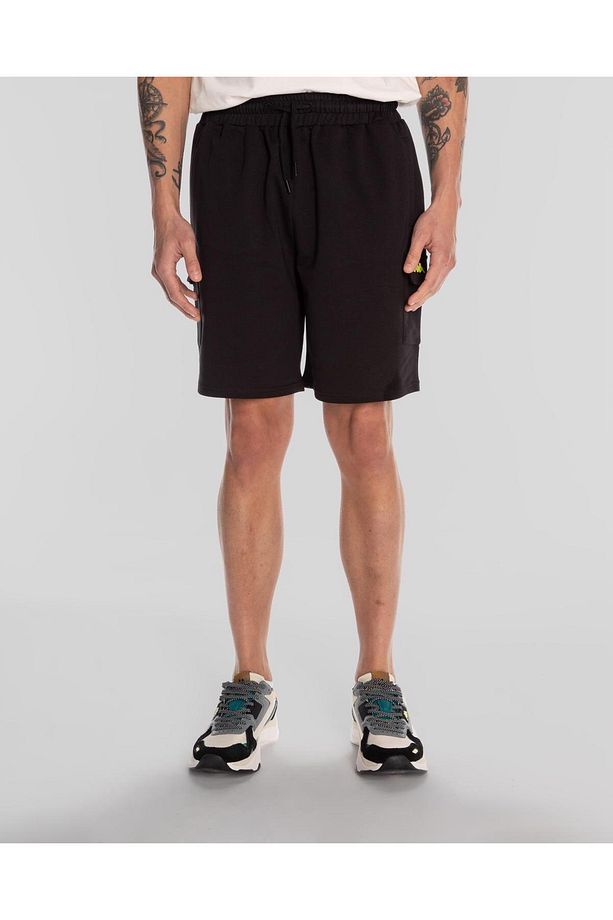 Authentic Vita Shorts Erkek Siyah Regular Fit Şort - 1