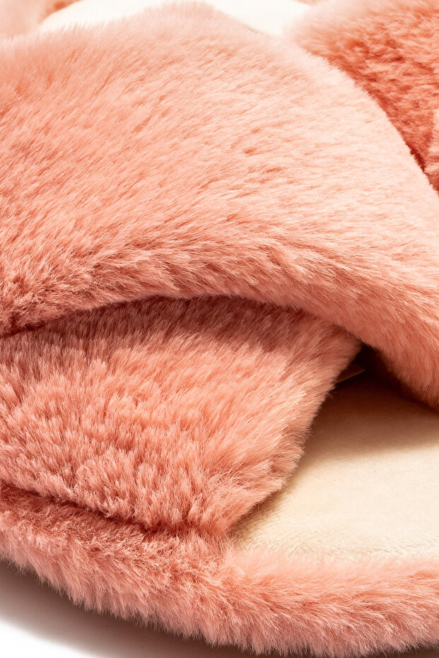 Cross plüss női házi papucs rózsaszín 36/41 - 3