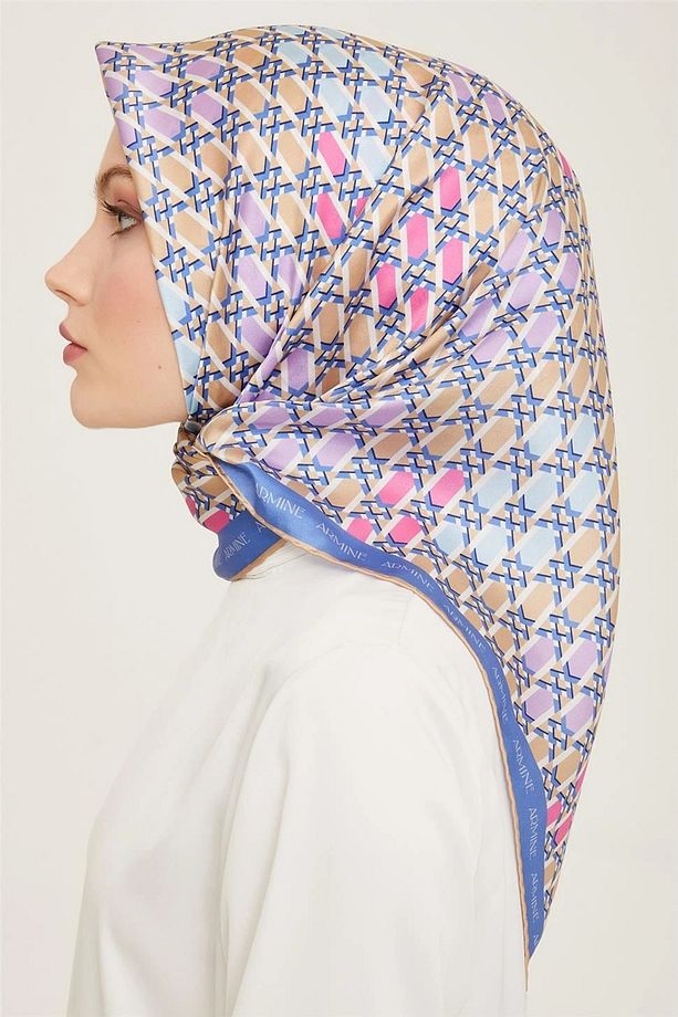 ARMİNE İPEK EŞARP 9144D (SURA) - 3