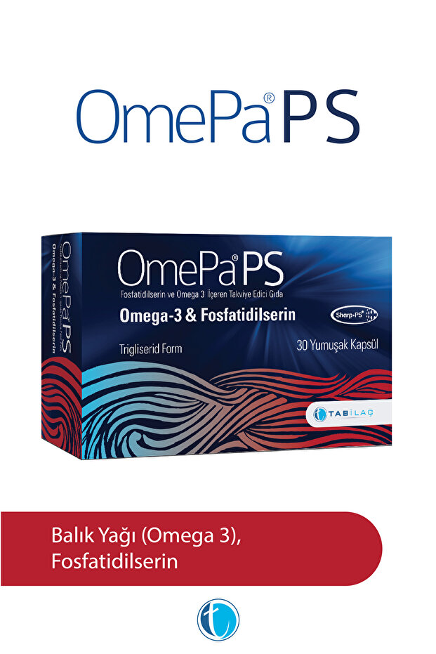 PS 30 Yumuşak Kapsül Fosfatidilserin Omega 3 Balık Yağı - 1