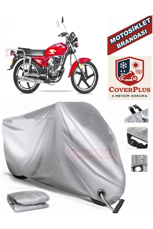 Gray Lock Compatible Motor Tarpaulin Yuki Yk100-5 Motorcycle Tarpaulin Cover Tent (Motoen)