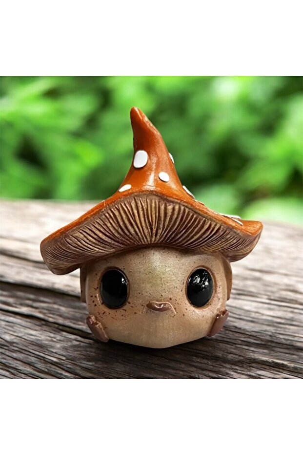 Sevimli Elf mantar biblo/dekoratif - 1