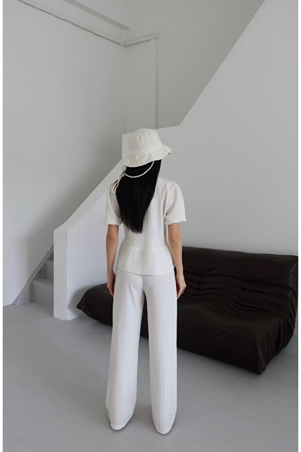 Double Set with Drawstring Tie - 4