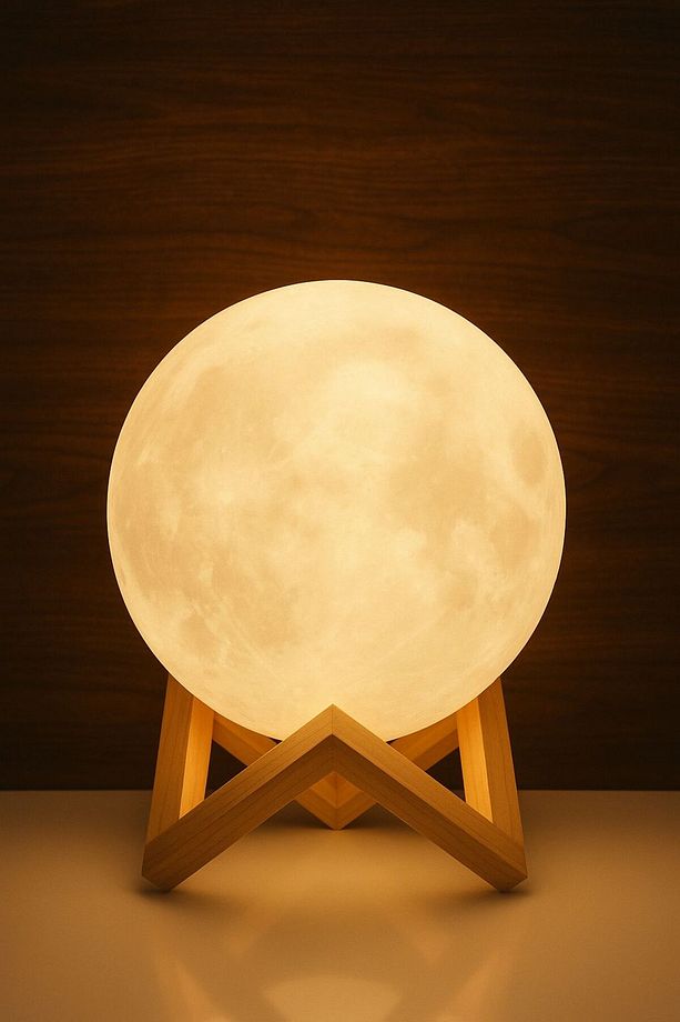 Işıklı Ay Küresi ve Gece Lambası - 2