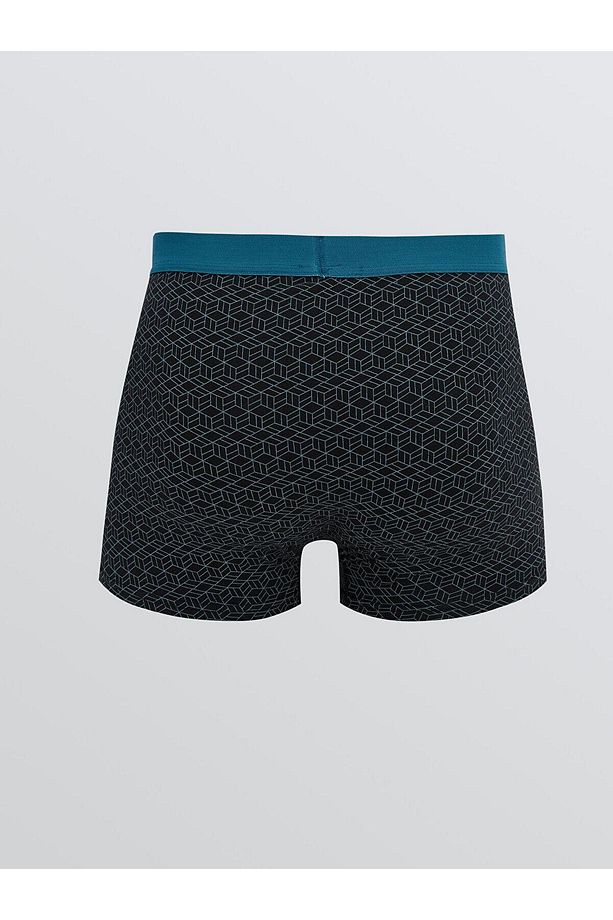 Standart Kalıp Pamuklu Esnek Erkek Boxer 3'lü (S5) - 5