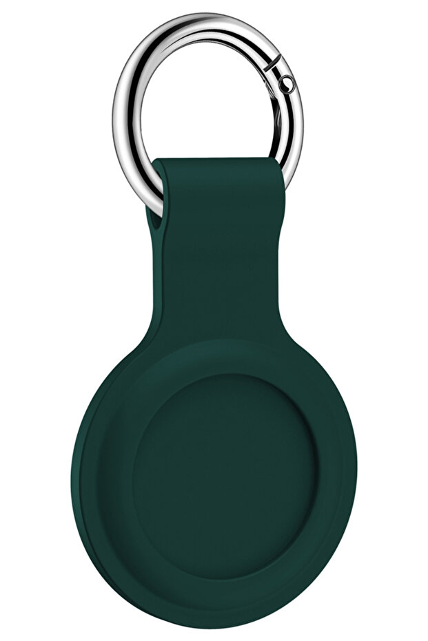 Airtag Holder Keychain Compatible with Apple, Silicone Protective Sleeve Cat, Dog Collar, Luggage Keychain