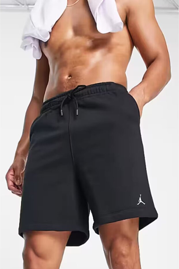 Jordan Essential Fleece Siyah Erkek Şort - 1