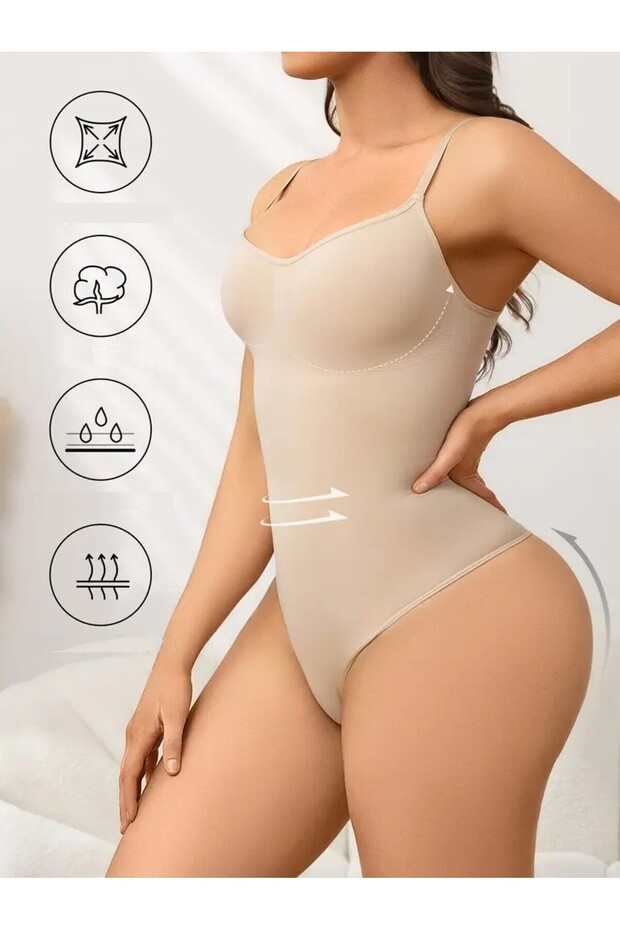 Mimola Model 3 Zone Effective Knitted Fabric Structure String Body Skin Color042 - 3