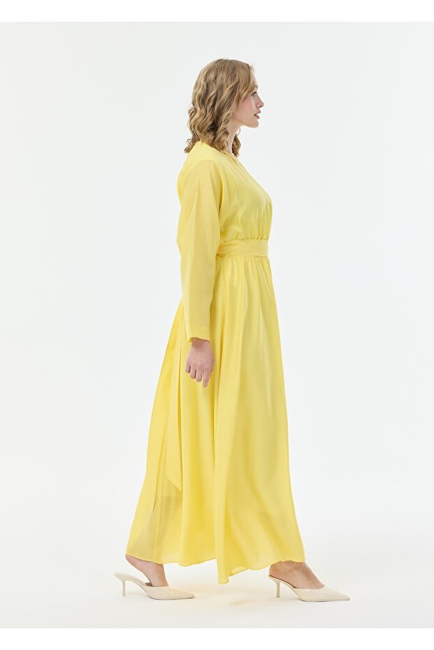 Reglan Kol Kloş Elbise - 5