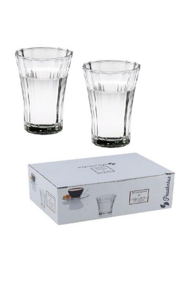 Paşabahce 52400 Diamond Kahve Yanı Su Bardağı 110 Cc 6 Lı - 3